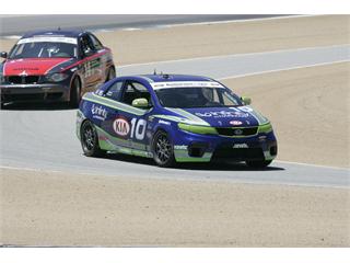 Kia Racing Enters Ninth Round of the Continental Tire Sports Car Challenge at New Jersey Motorsports Park Atop the Street Tuner Driver and Team Standings