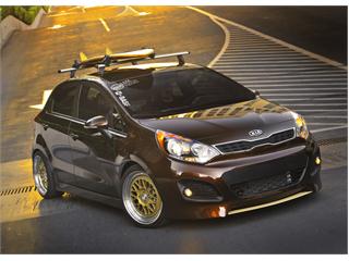 Kia Motors America and Antenna Magazine Build Hot Rio 5-Door and Forte 5-Door for Sema Show 2011