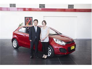 Kia Rio catches Red Nose Day raffle winner by surprise