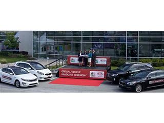 Kia Motors kicks off FIFA U-20 Women's World Cup Canada 2014 with national vehicle handover ceremony Kia Motors kicks off FIFA U-20 Women's World Cup Canada 2014 with national vehicle handover ceremony