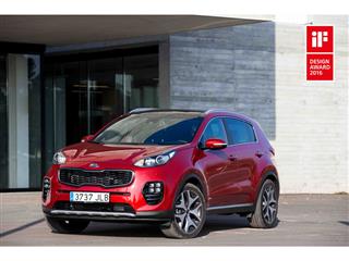 Coveted Design Awards for All-New Kia Sportage and Optima