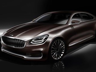 Kia Previews Design of New K900 Ahead of World Debut