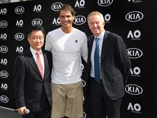 Kia Hands Over Vehicle Fleet for Australian Open 2019