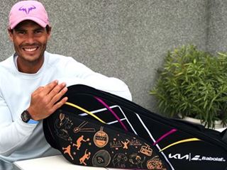 Rafael Nadal, Kia and Babolat collaborate to produce unique tennis bag with inspirational motifs Rafael Nadal, Kia and Babolat collaborate to produce unique tennis bag with inspirational motifs