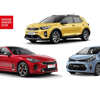 Three trophies for Kia at the 2018 iF design Awards