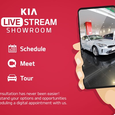 Kia Live Stream Showroom