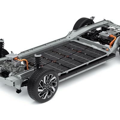 Hyundai Motor Groups Dedicated EV Platform ‘E-GMP’ - Chassis Marriage