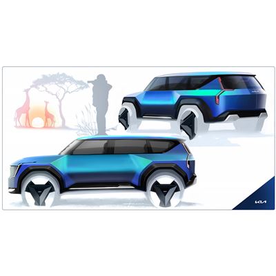 Kia Concept EV9 - Rendering