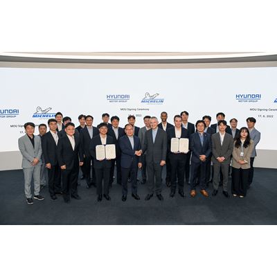 Hyundai Motor Group and Michelin Join Hands to Develop Next-Gen Tires for Premium EVs to Foster Clean Mobility