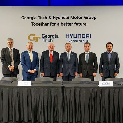 Georgia Tech and Hyundai Motor Group Sign MoU for Future Mobility Collaboration