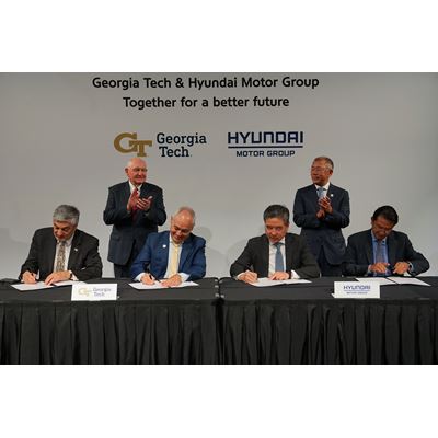 Georgia Tech and Hyundai Motor Group Sign MoU for Future Mobility Collaboration