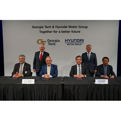 Georgia Tech and Hyundai Motor Group Sign MoU for Future Mobility Collaboration