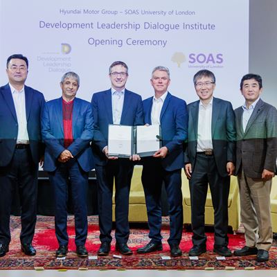 SOAS Development Leadership Dialogue Institute Opening Ceremony