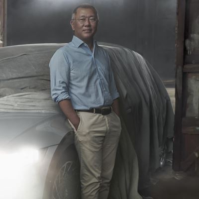 Euisun Chung, Executive Chair of Hyundai Motor Group in California (2021 © Annie Leibovitz)