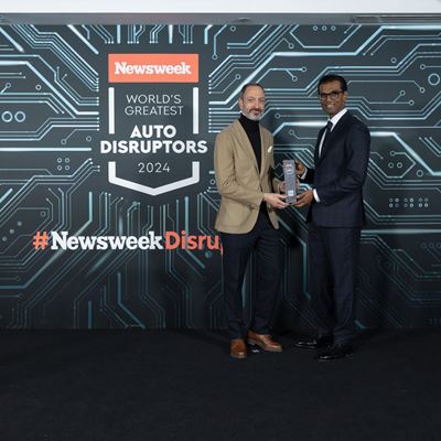 Kia honored with dual accolades at 2024 Newsweek World’s Greatest Auto Disruptors Awards @credit to Natalie Jane