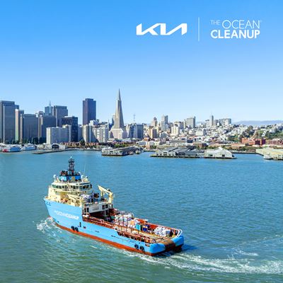 Kia and the Ocean Cleanup Celebrate Partnership Achievements and Map Out Future for Cleaning Great Pacific Garbage Patch