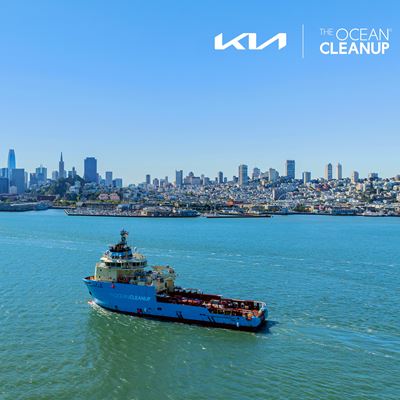 Kia and the Ocean Cleanup Celebrate Partnership Achievements and Map Out Future for Cleaning Great Pacific Garbage Patch