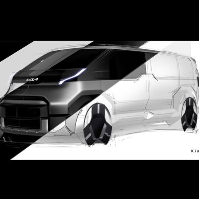 Kia PV5 Sketch - Exterior