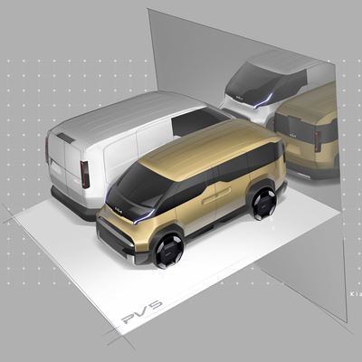 Kia PV5 Sketch - Exterior