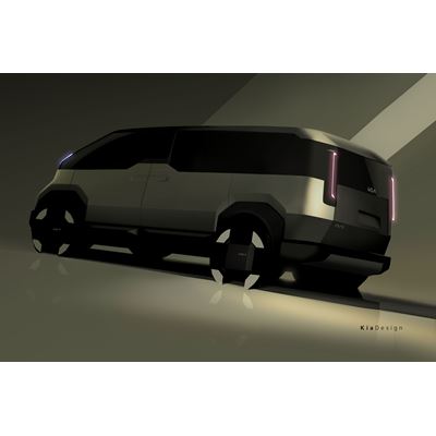 Kia PV5 Sketch - Exterior