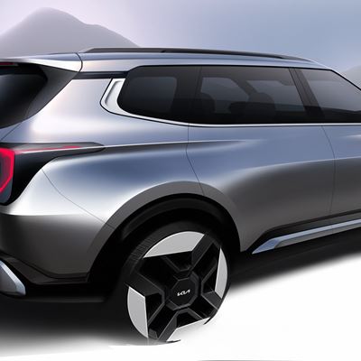Kia Carens Clavis Exterior Sketch
