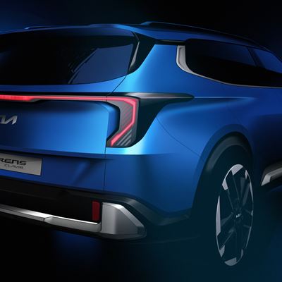 Kia Carens Clavis Exterior Sketch