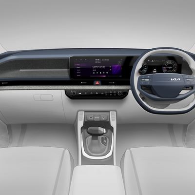 Kia Carens Clavis Interior Sketch