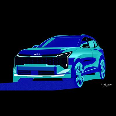 The New Kia Sportage - Sketch