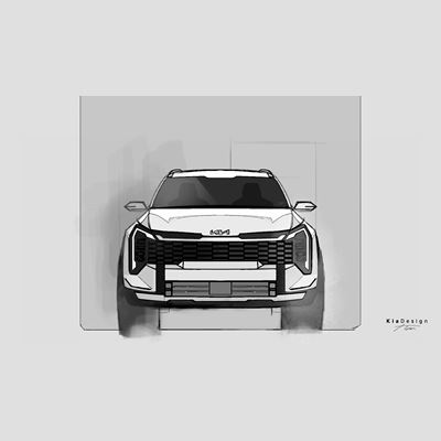 The New Kia Sportage - Sketch