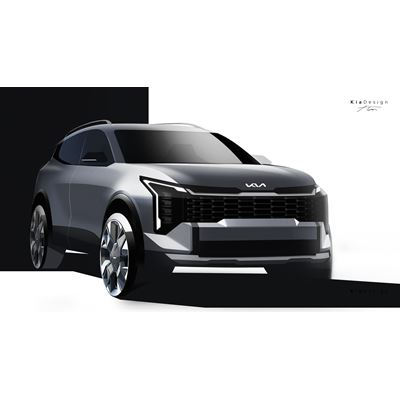 The New Kia Sportage - Sketch