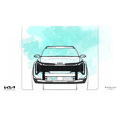 The New Kia Sportage - Sketch