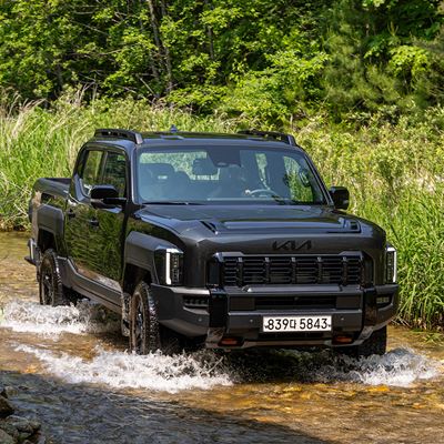 Kia Tasman Blazes New Trail for Pickup Truck Segment with Exceptional Off-Road Ability