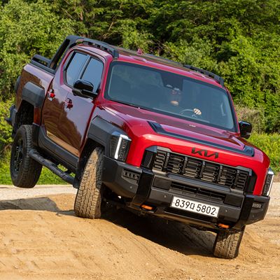 Kia Tasman Blazes New Trail for Pickup Truck Segment with Exceptional Off-Road Ability