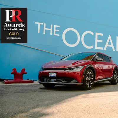 PR Awards Asia-Pacific 2025 Kia (Gold, Environmental)