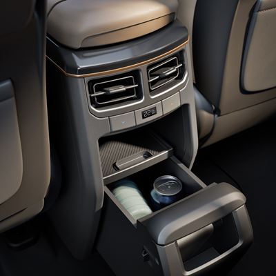 EV5 - STD Interior - rear console