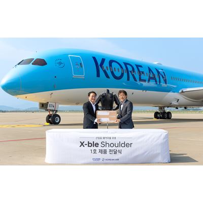 Hyundai Motor and Kia’s Robotics LAB Delivers First ‘X-ble Shoulder’ Wearable Robot to Korean Air