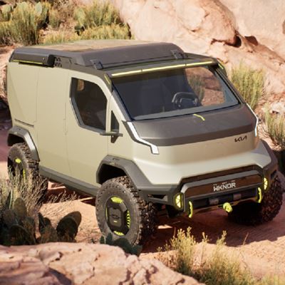 Kia design triumphs at Red Dot Award: Design Concept 2025 with five awards and top honor for PV5 WKNDR