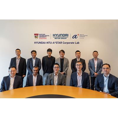 Hyundai Motor Group, Nanyang Technology University and A*STAR Launch Corporate Lab in Singapore