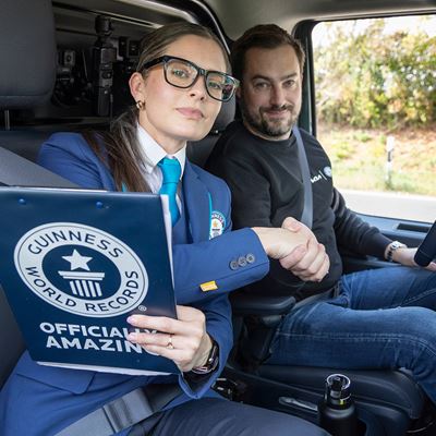 Kia PV5 Cargo sets a GUINNESS WORLD RECORDS™ title Kia PV5 Cargo sets a GUINNESS WORLD RECORDS™ title