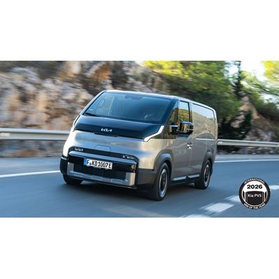 Kia’s PV5 wins the ‘2026 International Van of the Year’