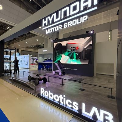 Hyundai Motor Group booth at iREX 2025