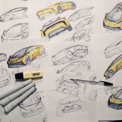 Vision Meta Turismo - Exterior Sketch