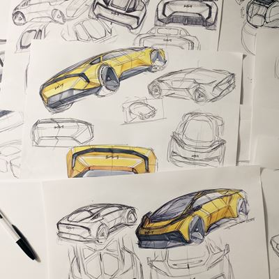 Vision Meta Turismo - Exterior Sketch