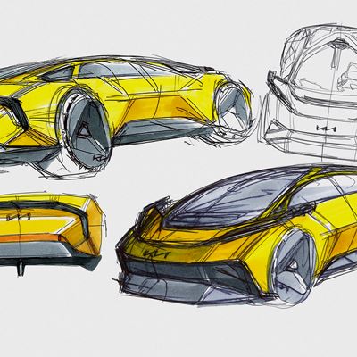 Vision Meta Turismo - Exterior Sketch