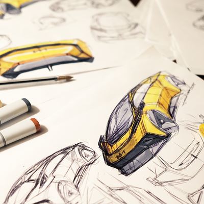 Vision Meta Turismo - Exterior Sketch