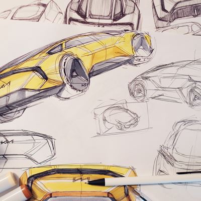Vision Meta Turismo - Exterior Sketch