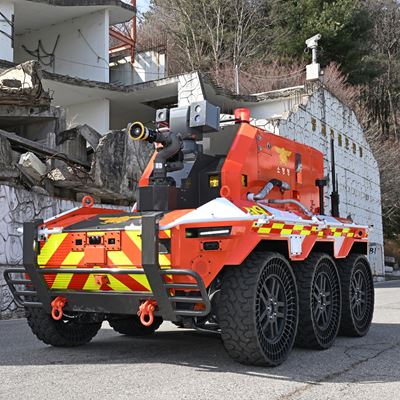 Hyundai Motor Group Donates Unmanned Firefighting Robots to Korea National Fire Agency for Safeguarding Firefighters