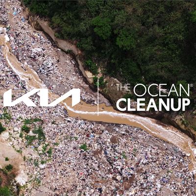 Kia x The Ocean Cleanup Guatemala River Operation