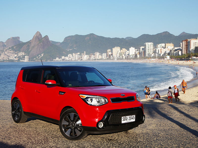 Kia Soul in Rio de Janeiro Kia Soul in Rio de Janeiro