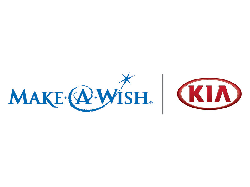 Kia and Make A Wish Composite Logo Kia and Make A Wish Composite Logo